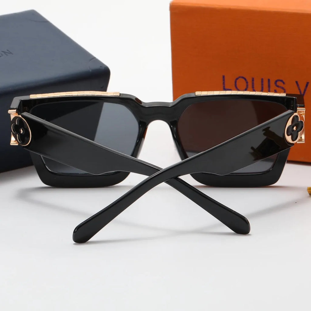 Fashion Letter Stitching Flat Glasses X18621