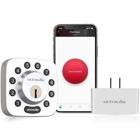 Smart Lock with Bridge WiFi Adaptor, 5-in-1 Keyless Entry Door Lock N883
