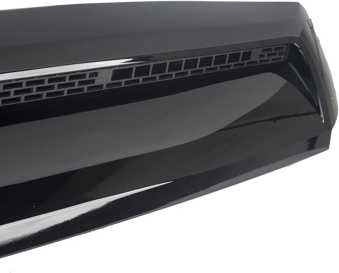 Gloss Black Front Upper Hood Scoop Molding E386795