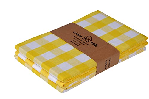 100% Cotton Kitchen Towels Set of 6 L4349