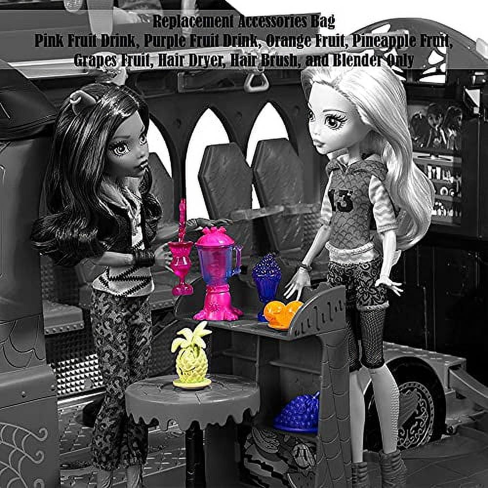 Replacement Accessories Bag for Monster High Deluxe Bus Playset W493