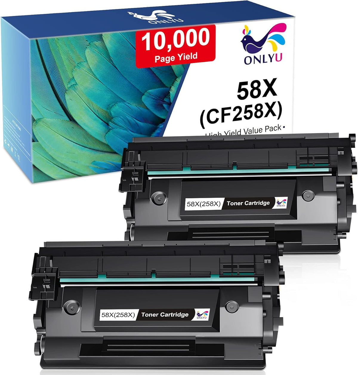Black 2 Pack Toner Cartridge V933443