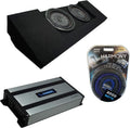 Dual 10 Kicker Bundle Sub Box & Amp X4535