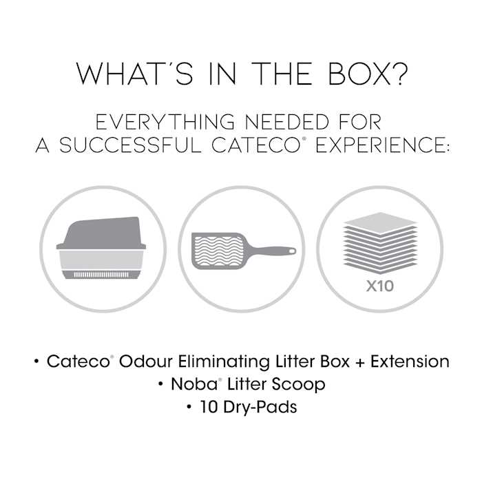 Cat Litter Box Starter Kit Y79263