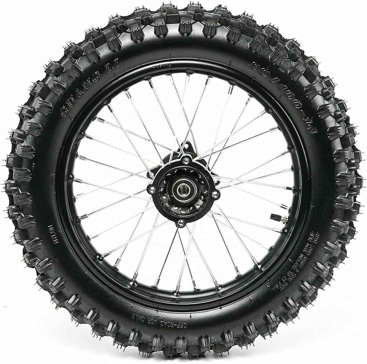 Rear Wheel Rim 90/100-14" Tire 125cc 140cc 150cc 160 Pit Dirt Bike Scooter 15mm Hole M9245