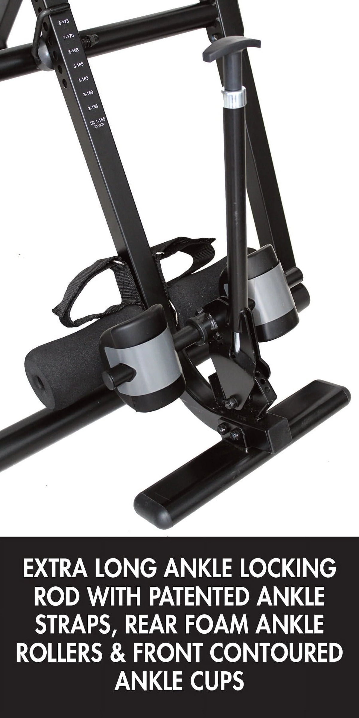 Blue Heat and Vibration Massage Inversion Table E912