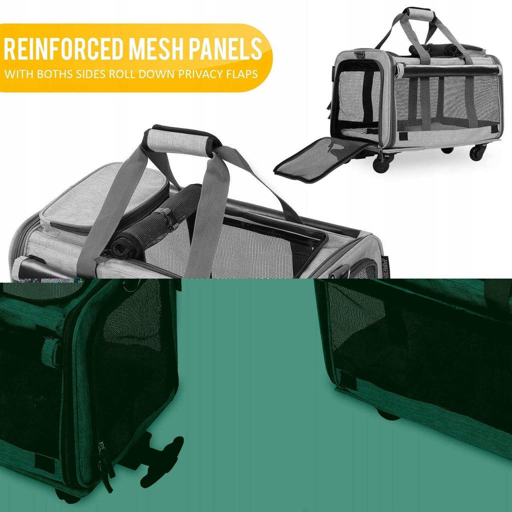 Pet Carrier with Detachable Wheels V82781