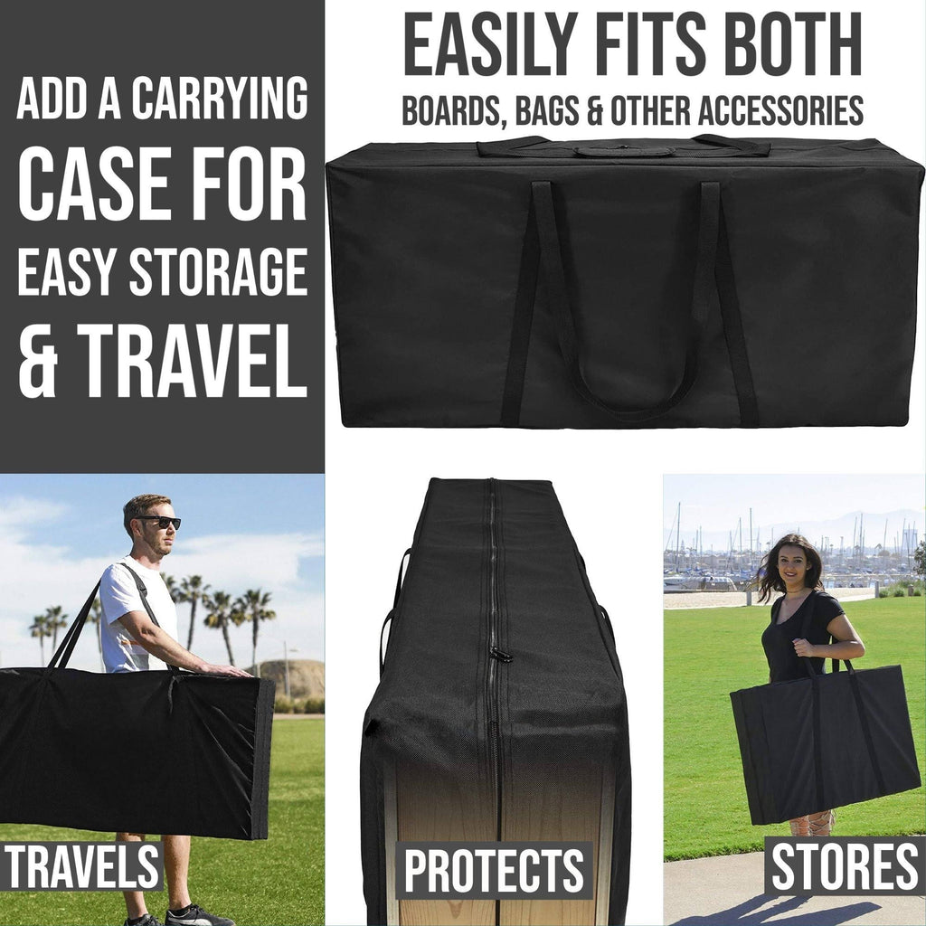 Cornhole Board Set with Carrying Case Y868655