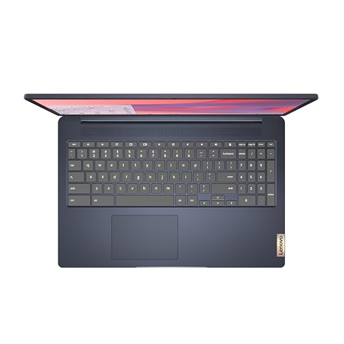 15.6" FHD Chromebook with Intel Celeron N4500, 8GB RAM, 64GB SSD, Abyss Blue E601113