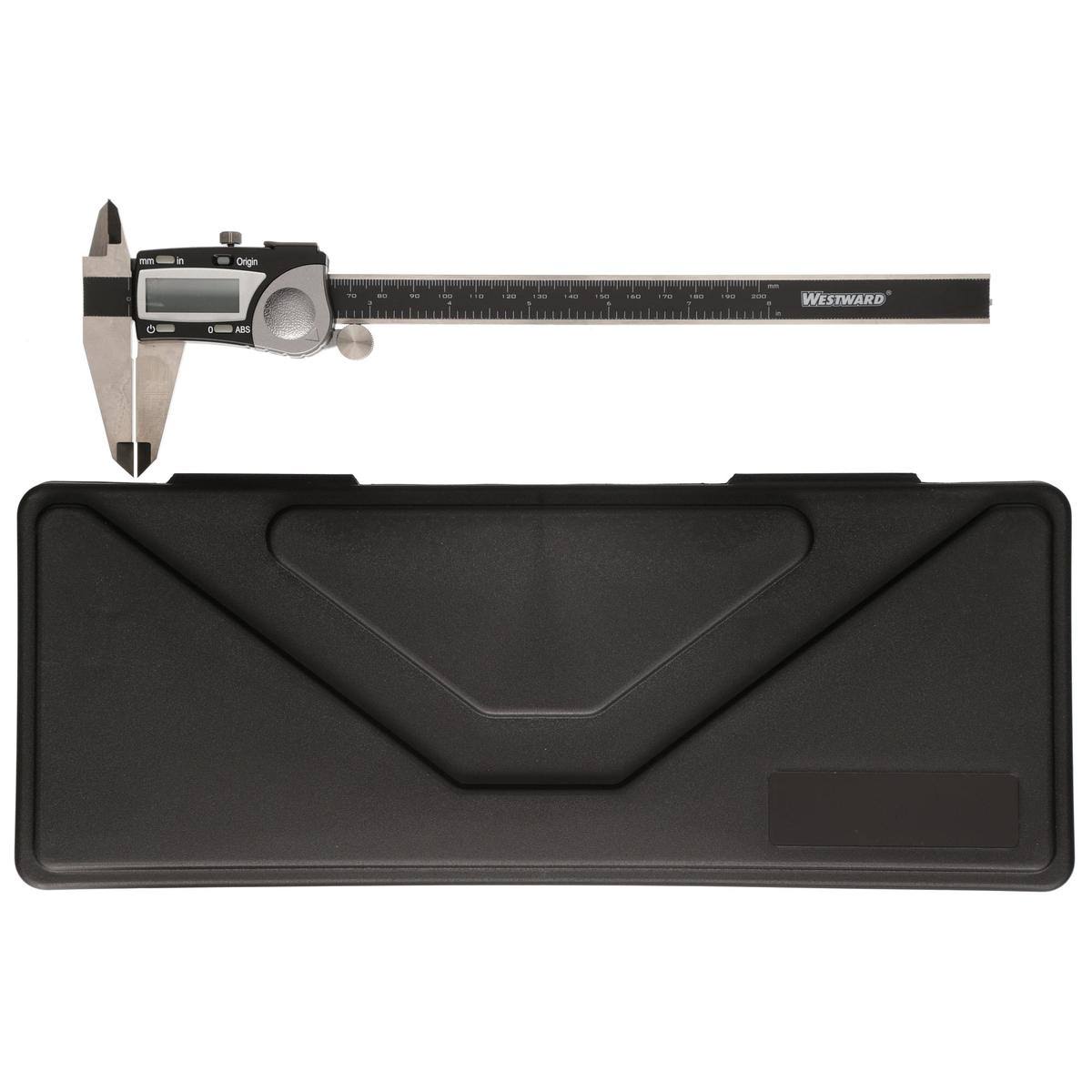 Electronic Digital Caliper, 8 In/200mm F98111