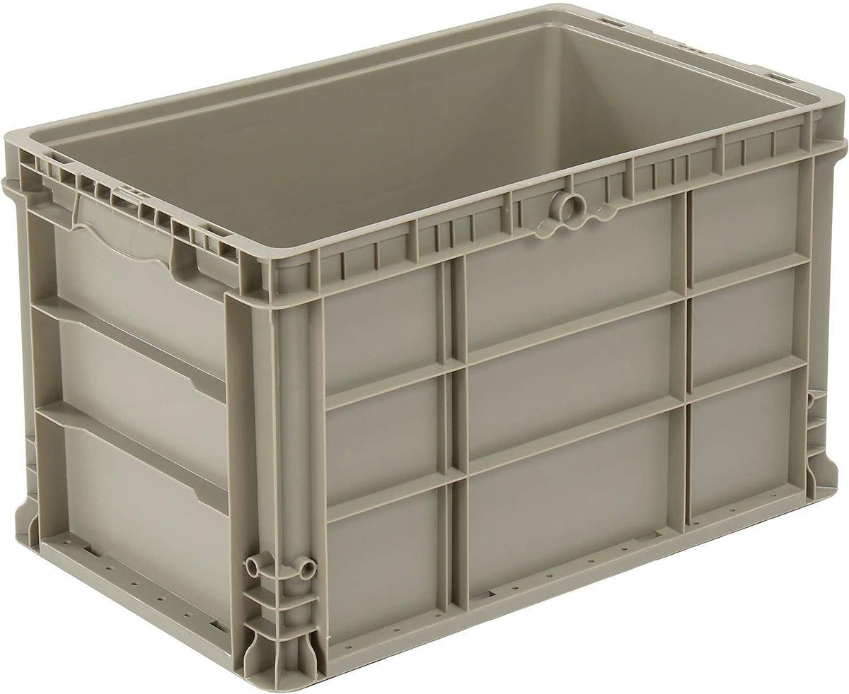 Gray Stackable Straight Wall Container S99697