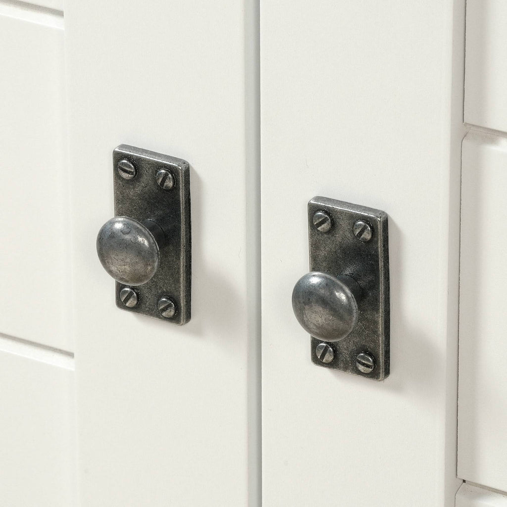 Soft White Storage Cabinet E201160
