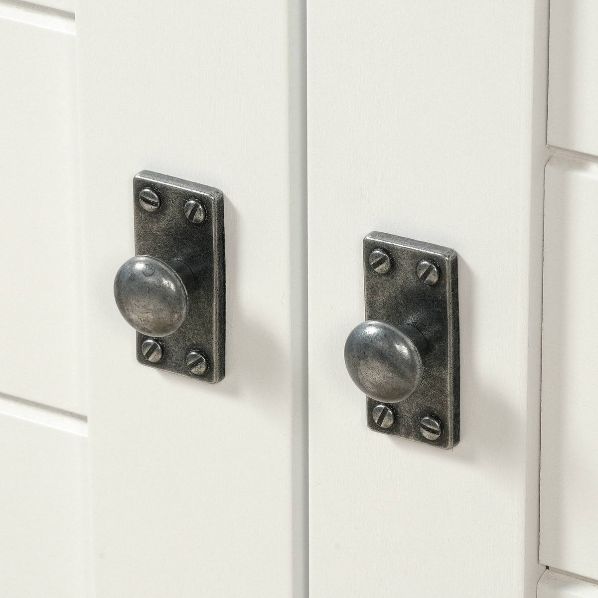 Soft White Storage Cabinet E201160