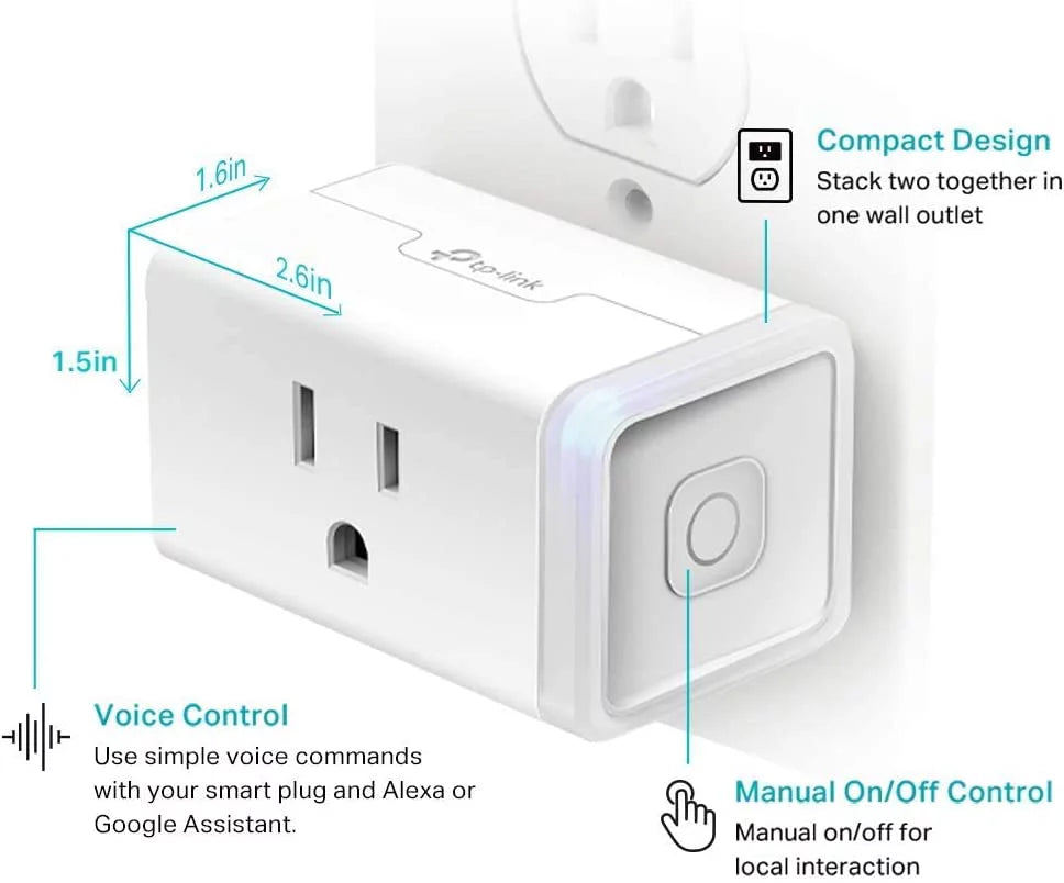 White 4-Pack Smart Plug J65903