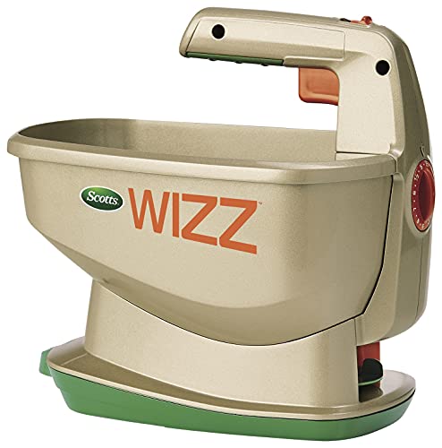 Handheld Spreader Holds up to 2,500 sq. ft., Brown K57528