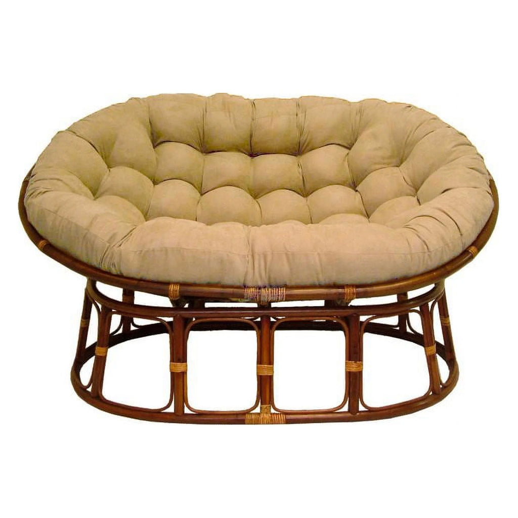 65" by 48" Microsuede Double Papasan Cushion C800