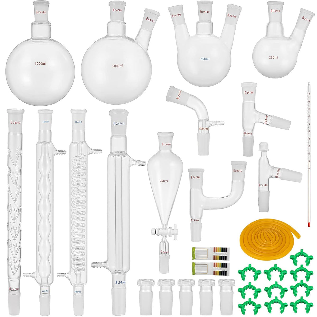 32PCS Chemistry Lab Glassware Kit 250 1000ml P52890