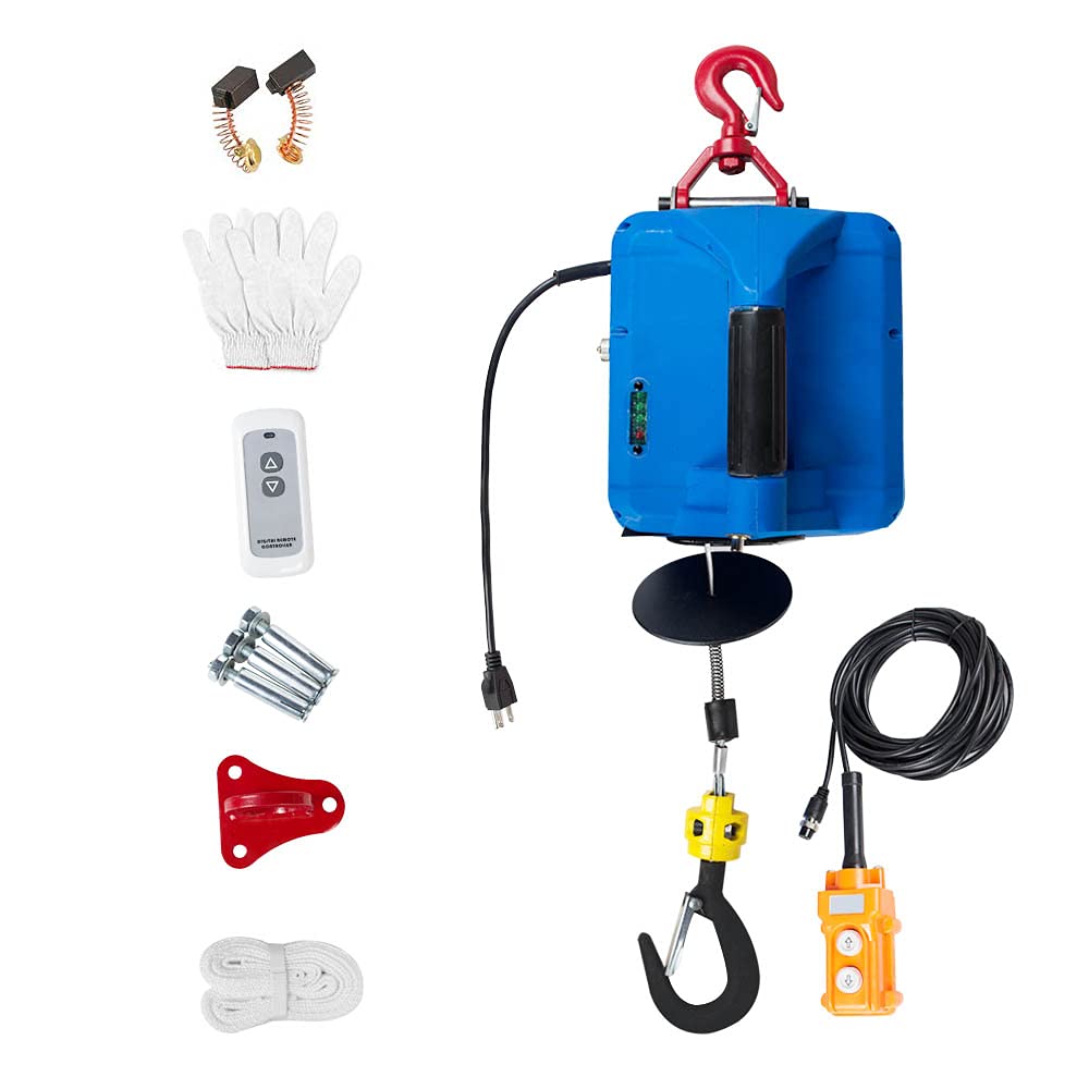 110Volt 1500W Portable Electric Hoist T55140