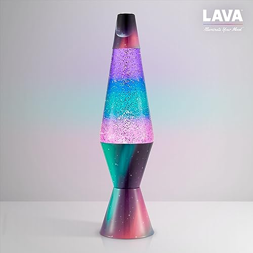 14.5" Silver Glitter Motion Lamp M960310