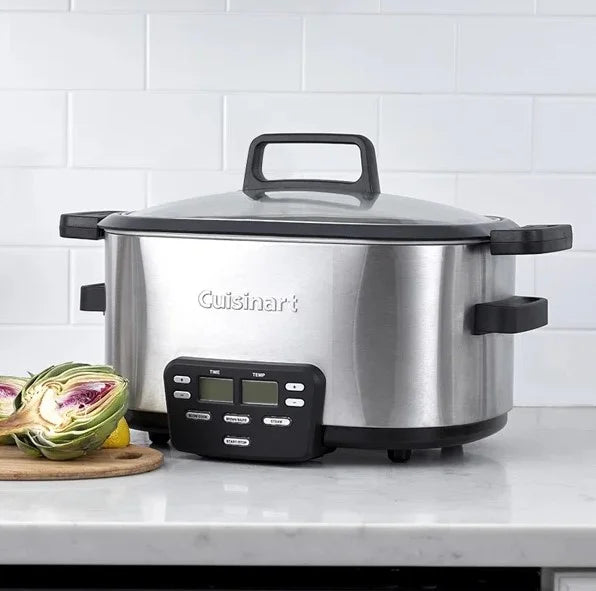 6 Quart 3-in-1 Stainless Steel Multicooker I4518