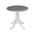 30-inch Round Pedestal Table Q5068