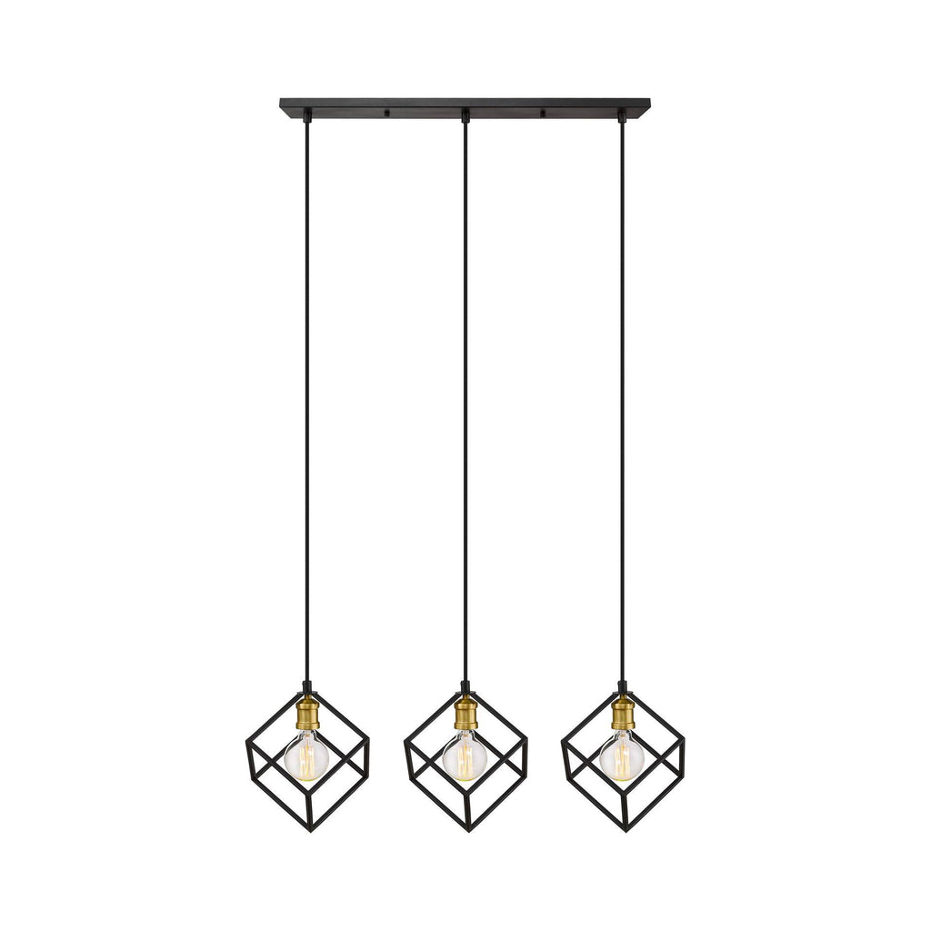3 Light Island Light Bronze Finish K211