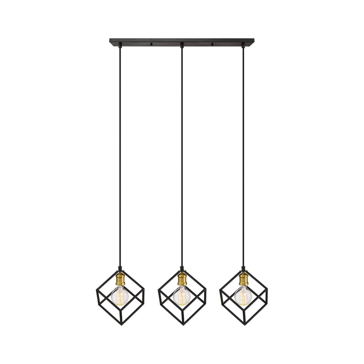 3 Light Island Light Bronze Finish K211