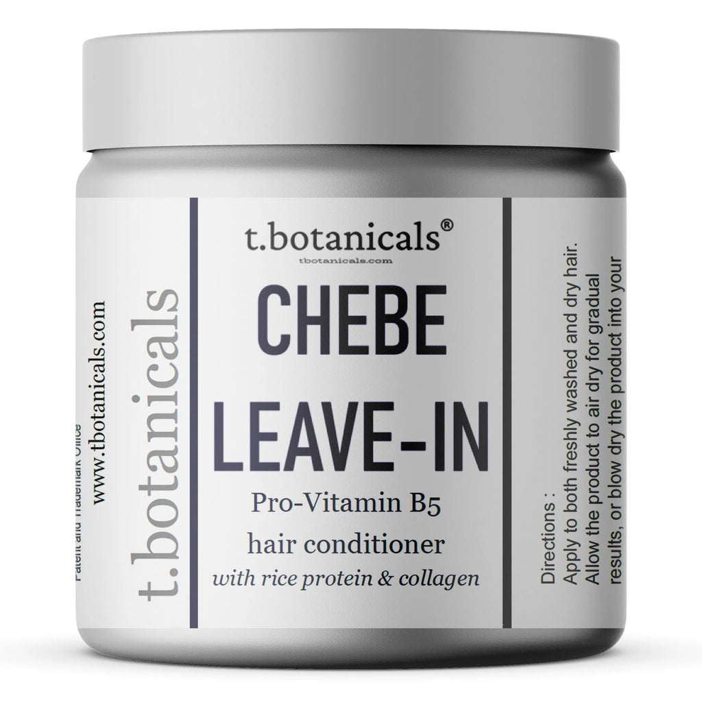 Chebe Leave In Conditioner with Provitamin B5, Chebe Butter, Chebe Powder, Chebe Oil, Silk Amino Acids, Collagen, 8 oz U85413