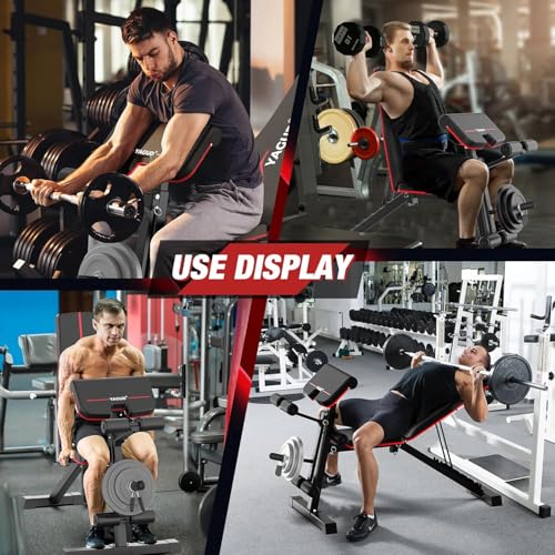 800 LB Adjustable Incline Decline Weight Bench B91043