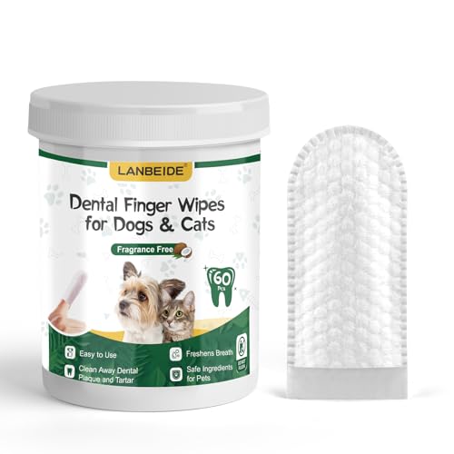 Pet Teeth Cleaning Wipes 60 Counts P251300
