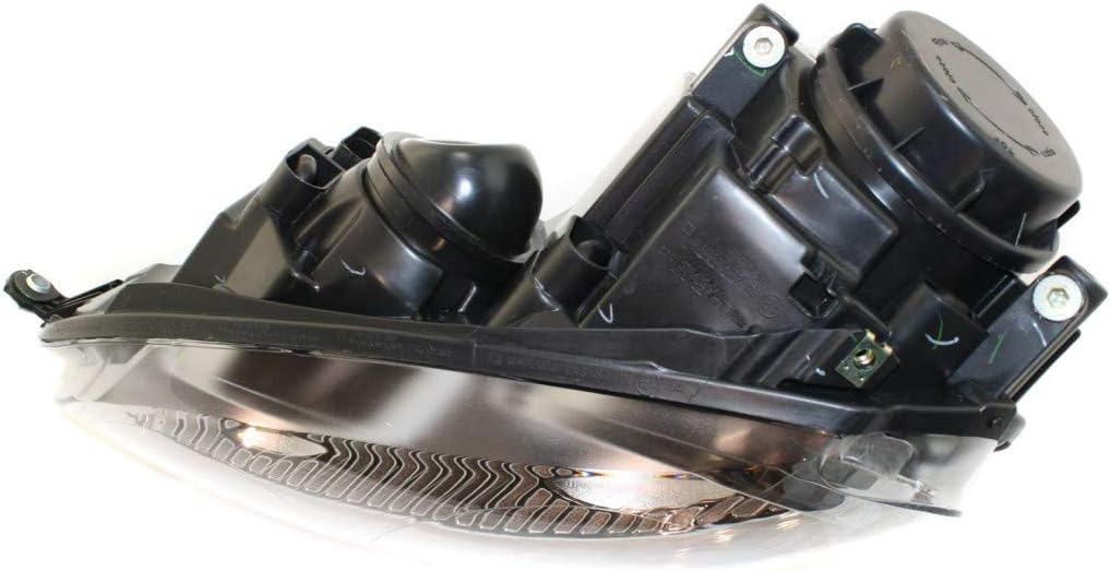 Driver Side Halogen Headlight for Volkswagen Jetta Rabbit 2006-2009 E55056