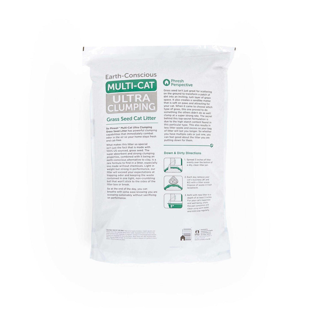 Scented Clumping Grass Seed Cat Litter W196
