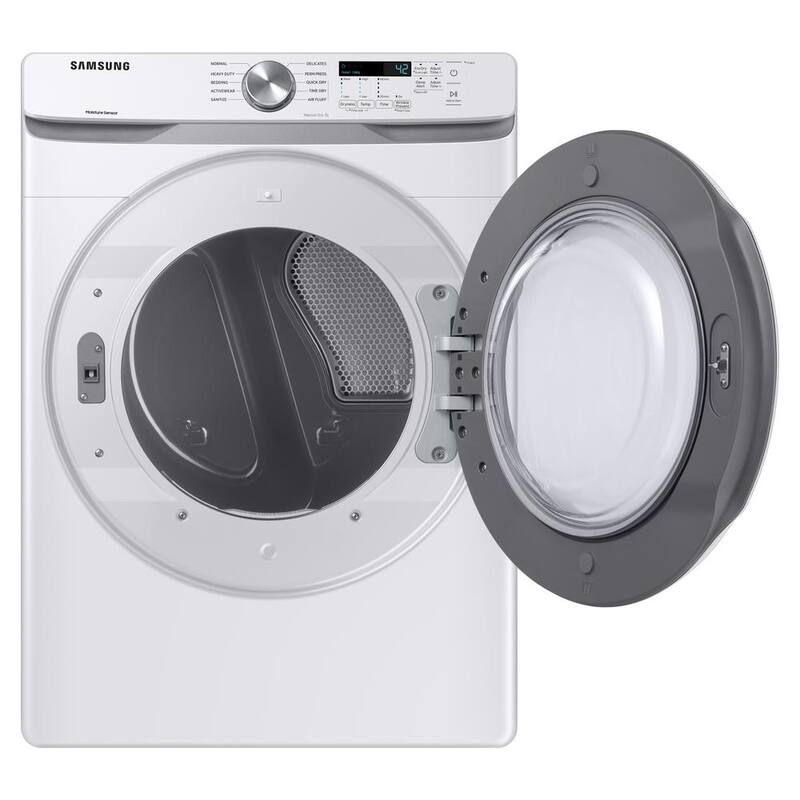 7.5 cu. ft. Stackable Vented Electric Dryer with Sensor Dry in White K4839