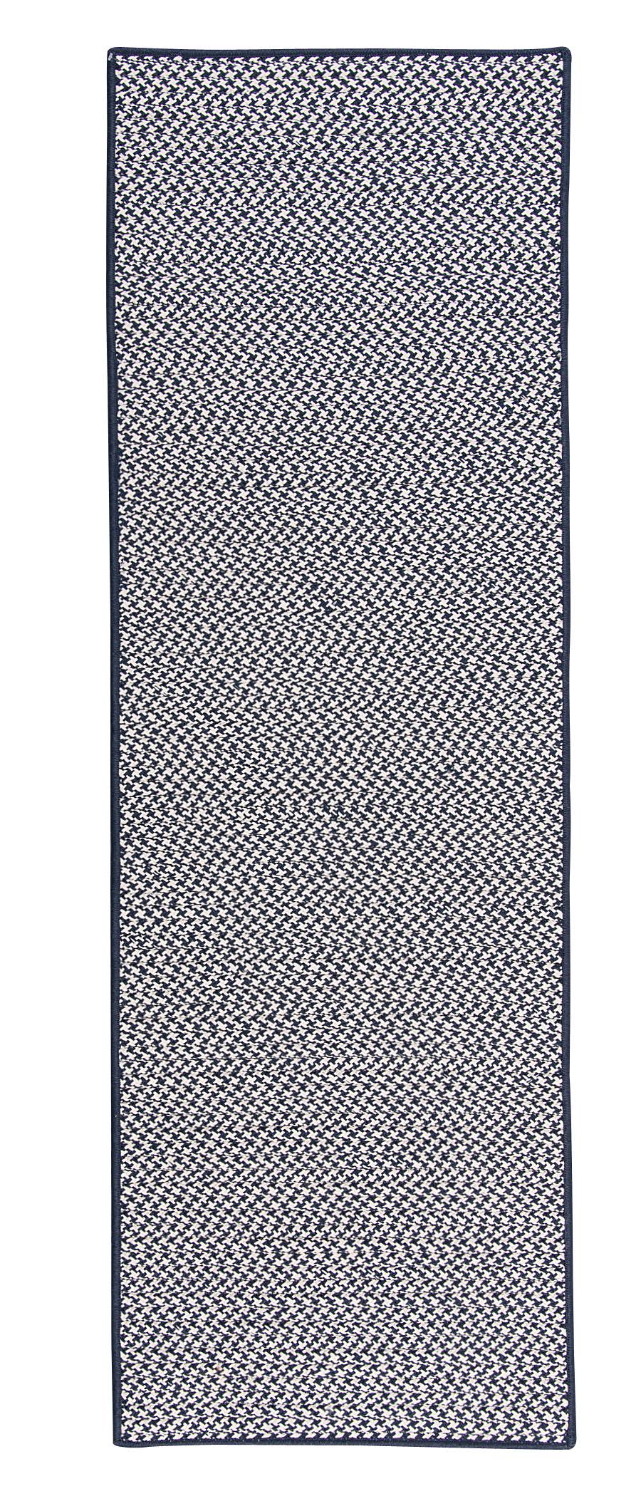 Navy Herringbone Mudroom Runner G657132