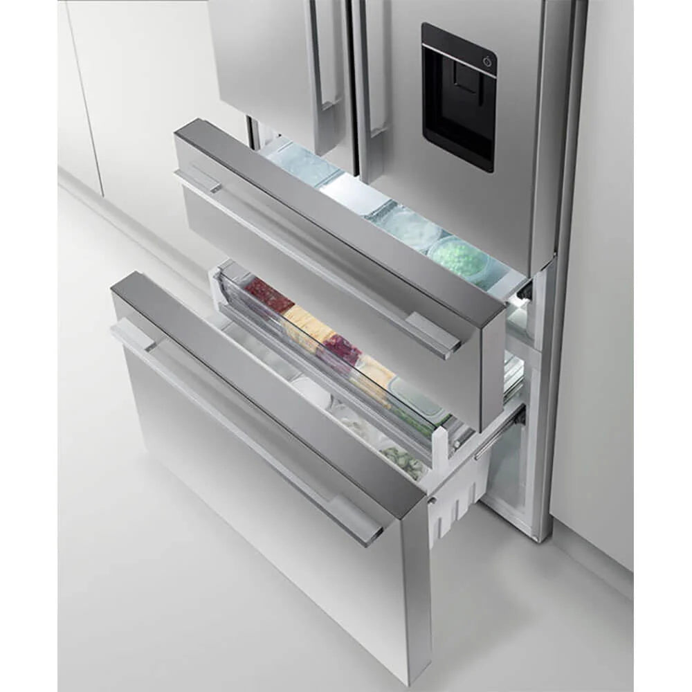 17 Cu. Ft. Stainless Freestanding French Door Refrigerator N1126