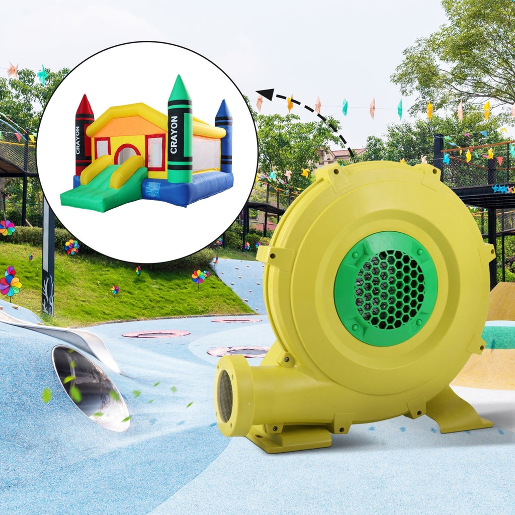 Yellow and Green Portable Air Blower for Inflatable Bounce Castle V793