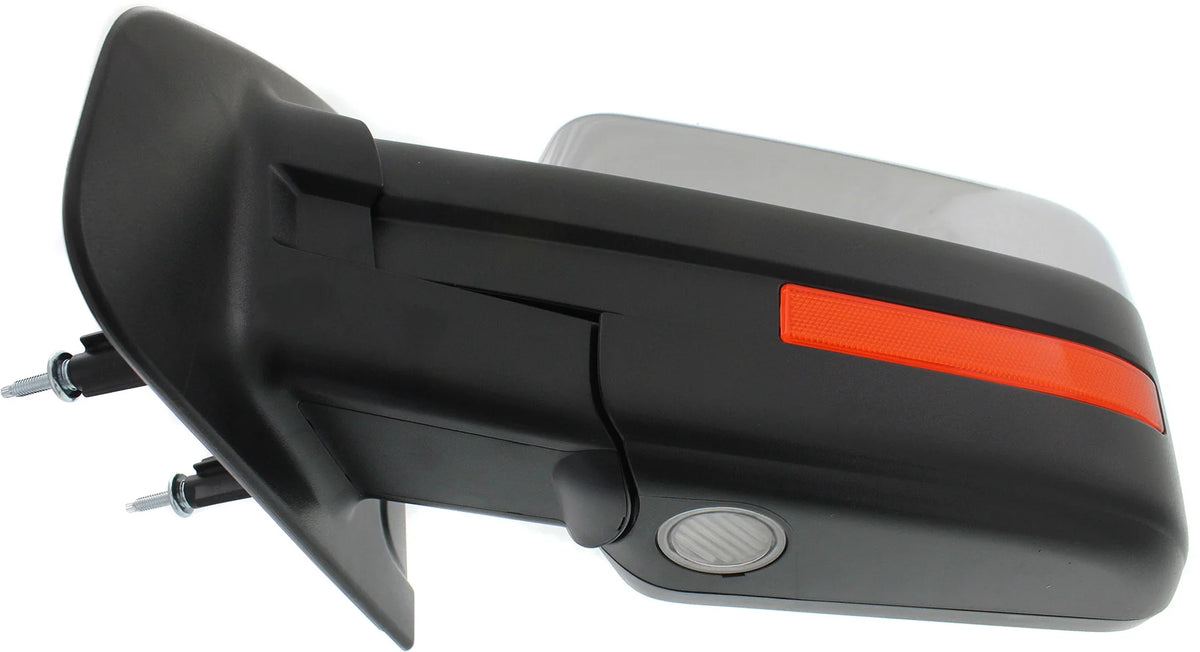 Left Driver Side Heated Mirror with Blind Spot Signal Light Chrome S510