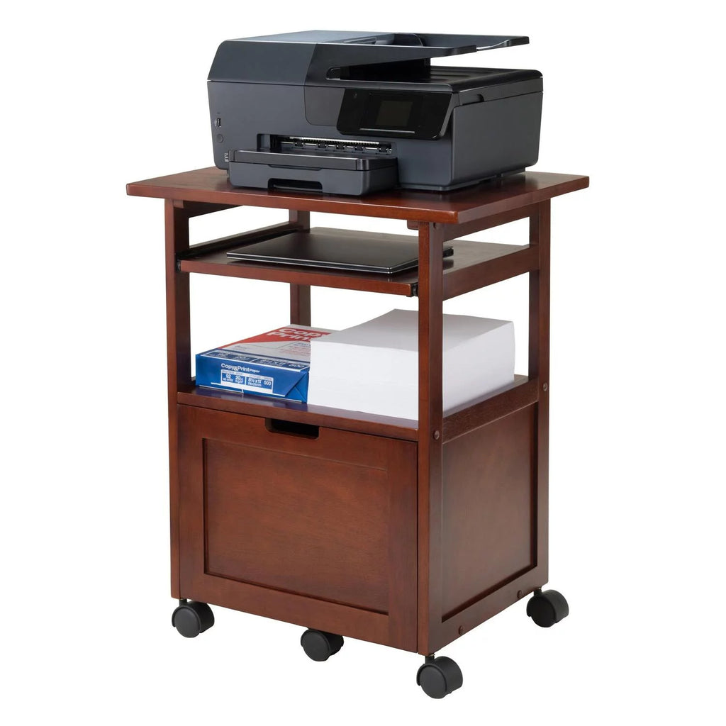 Wood Work Station with Keyboard Q36992