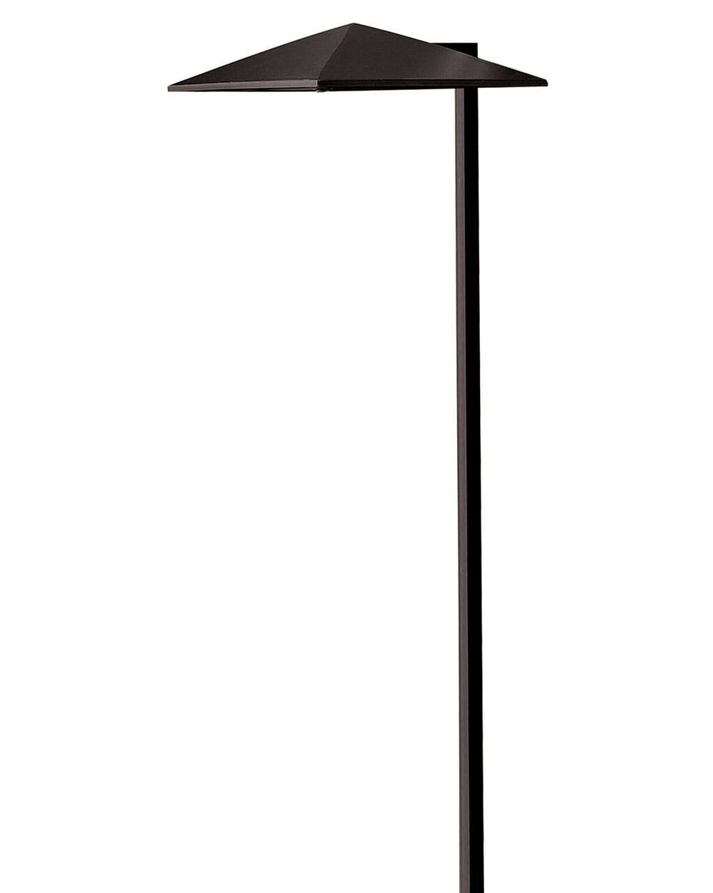 Satin Black LED Path Light R637598
