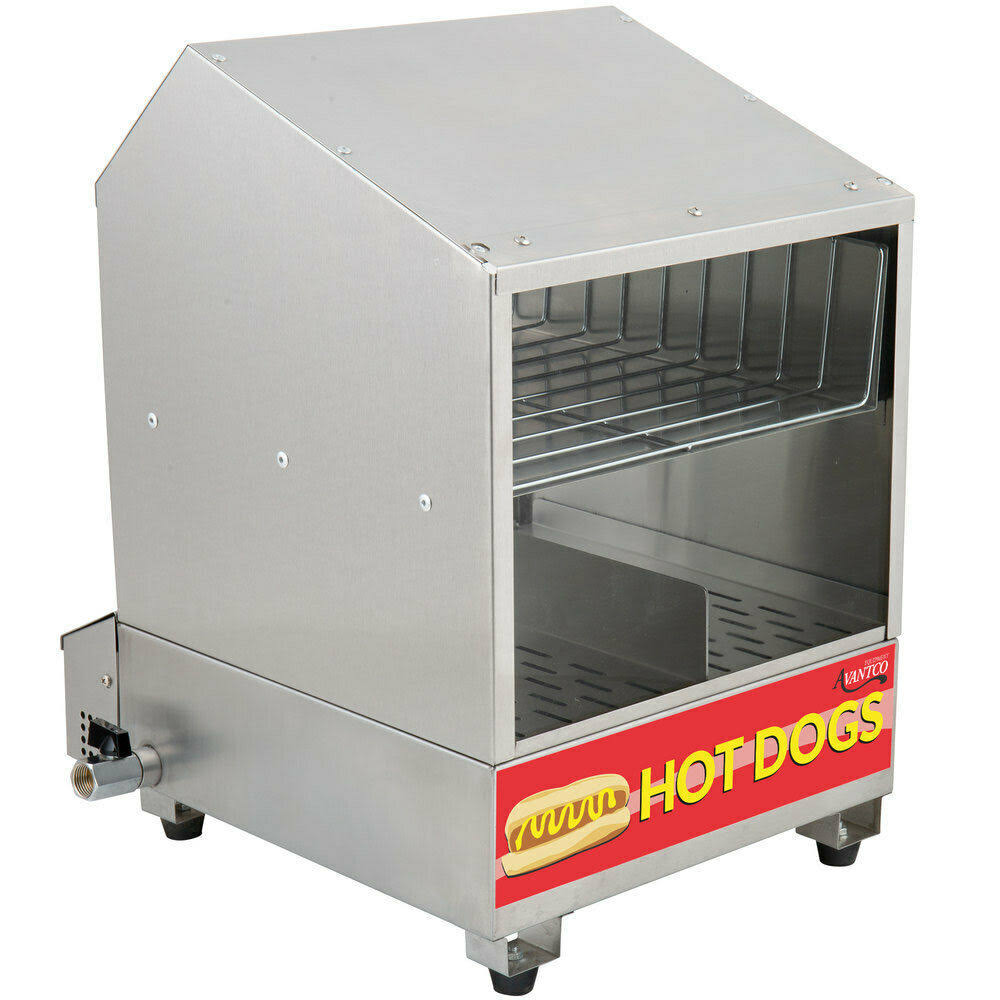 40 Bun Hot Dog Steamer Commercial Warmer Stand 120V C549