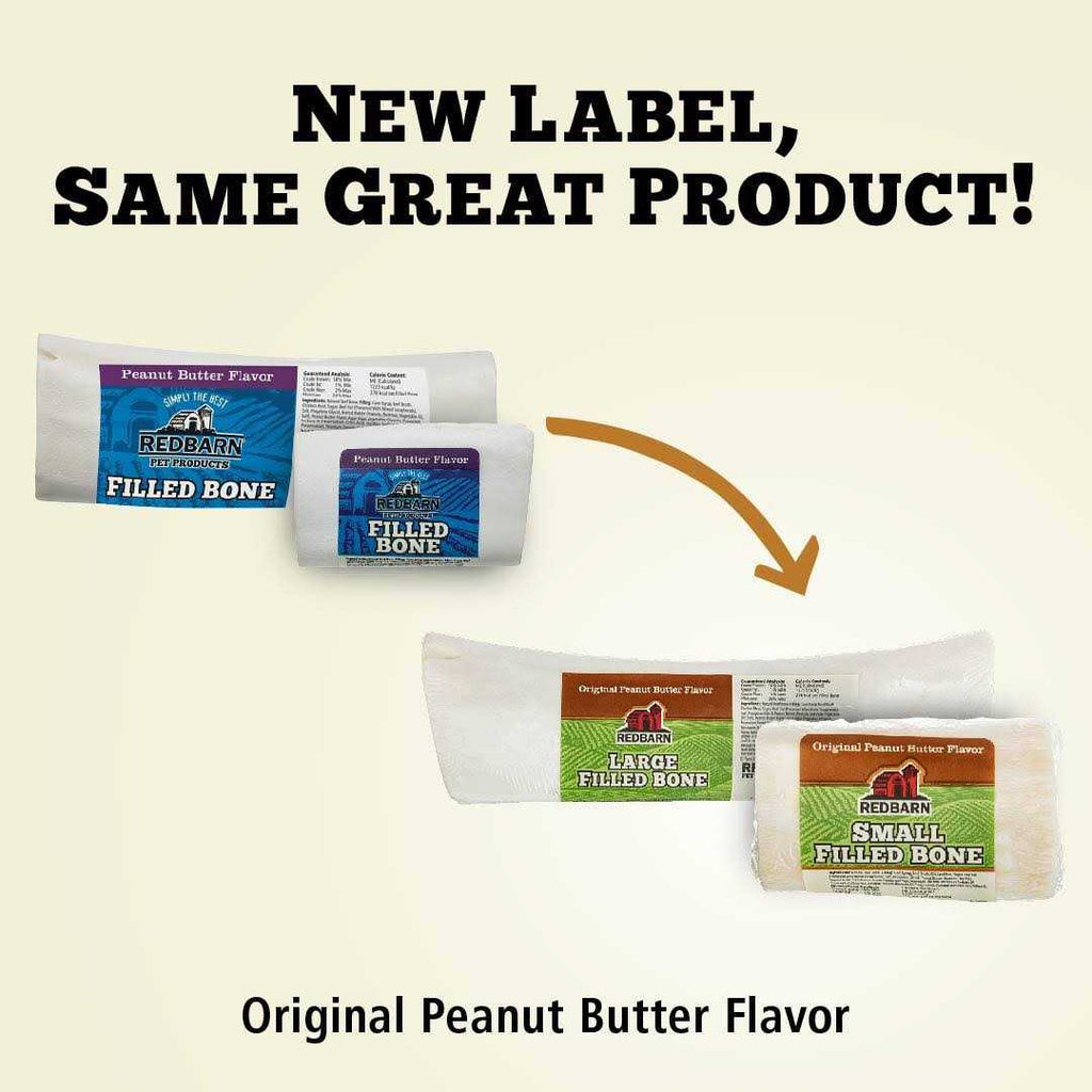 Peanut Butter Filled Bones Dog Treats Z778