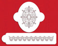 Victorian Oval Set Cake Stencils I4214