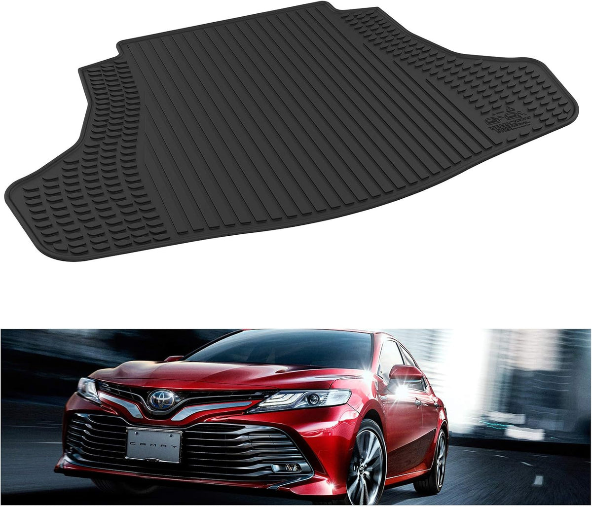 Black TPE Cargo Trunk Mat Pack of 2 Q30025