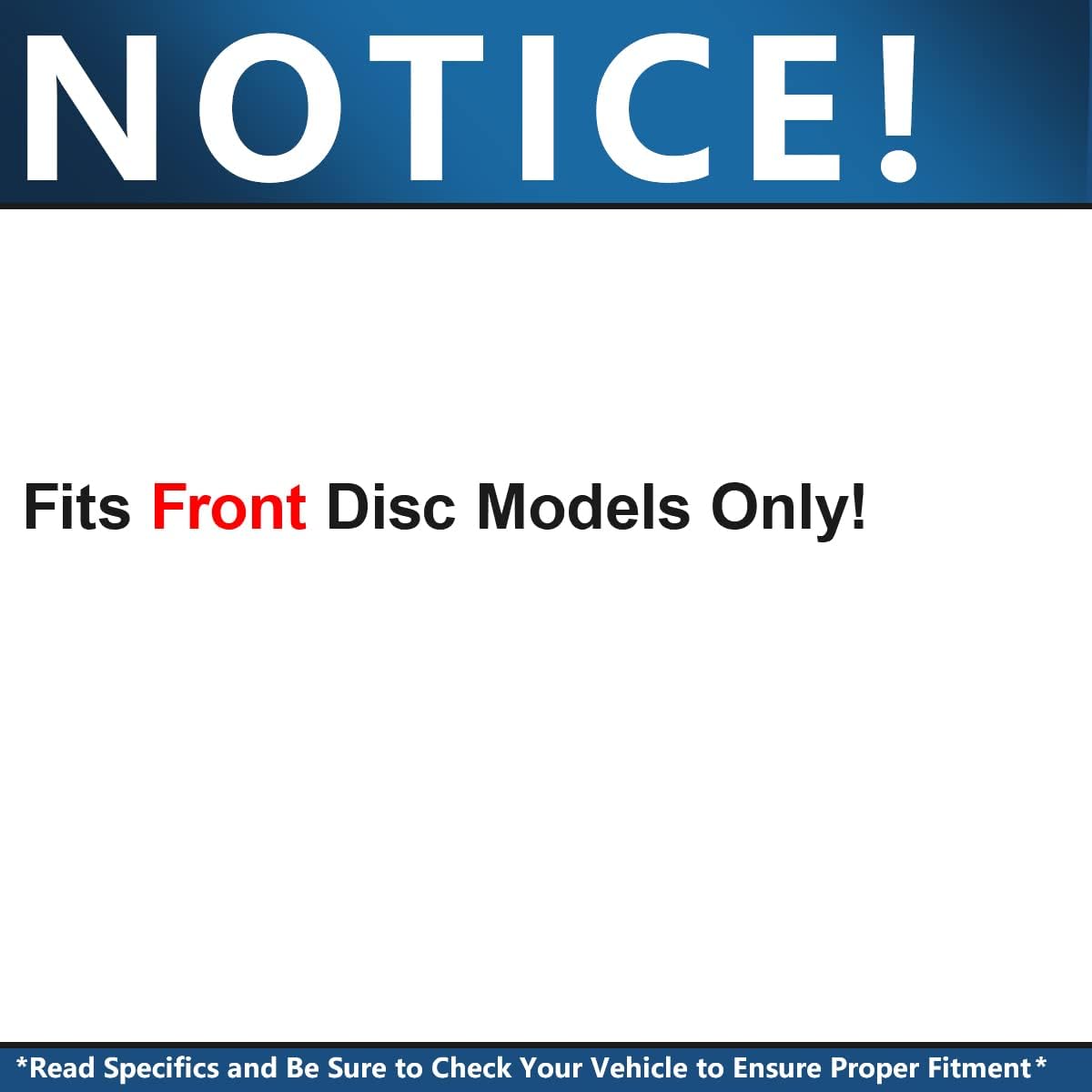 Front Drilled Slotted Disc Rotors and Brake Pads 6pc Set S1567