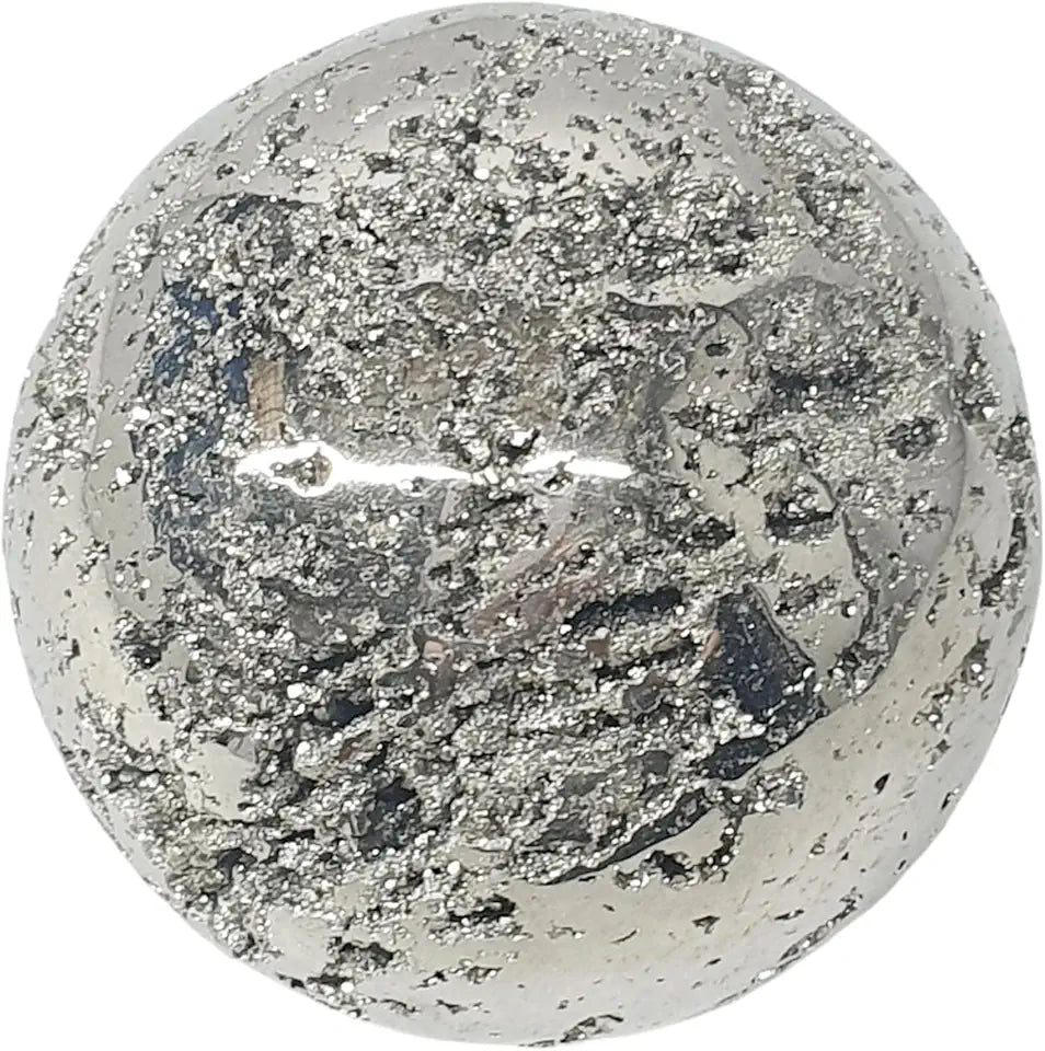 Pyrite Sphere Ball Mineral Fossil Stone Healing Crystal M950