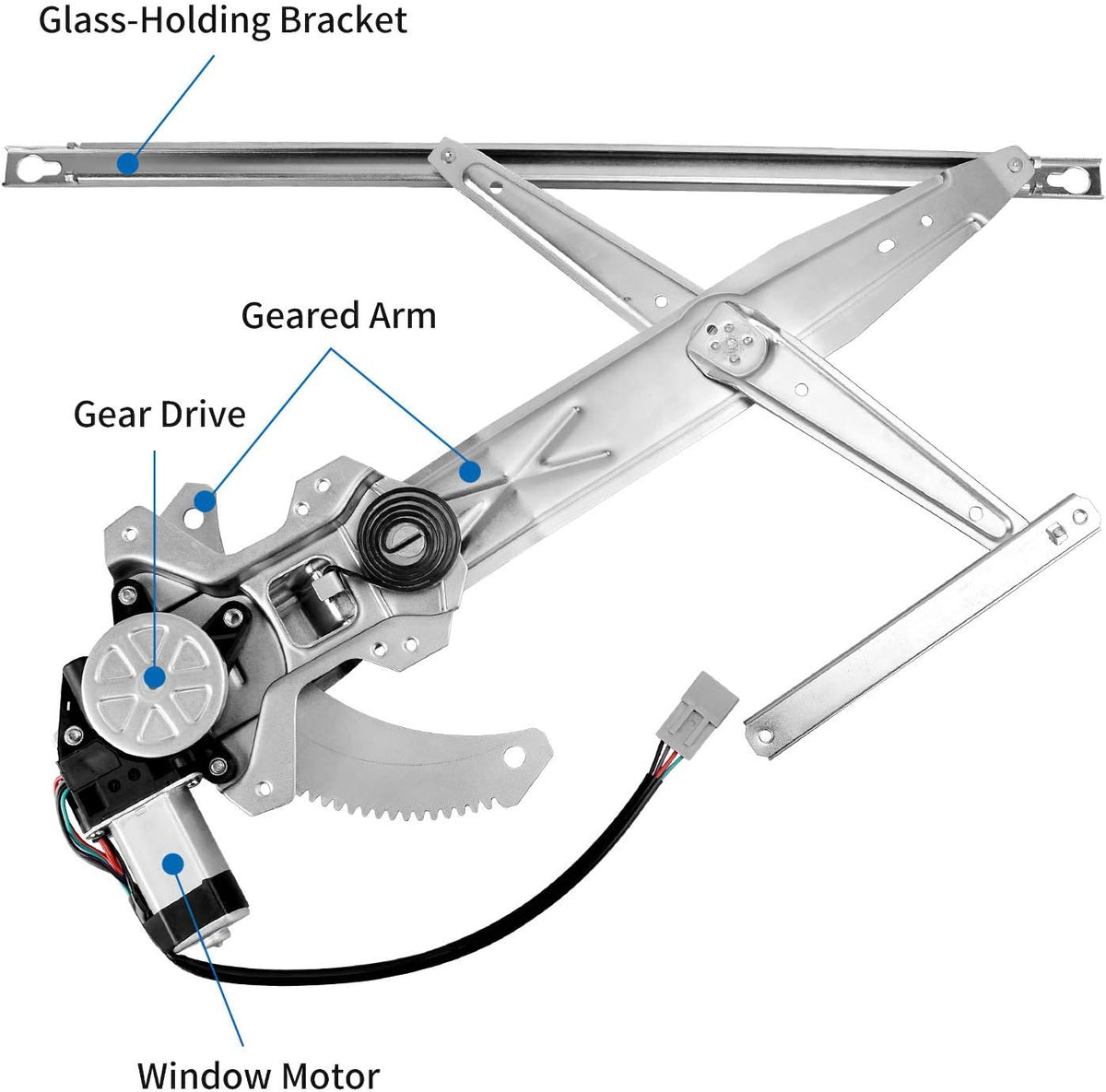 Power Window Regulator with Motor F507930