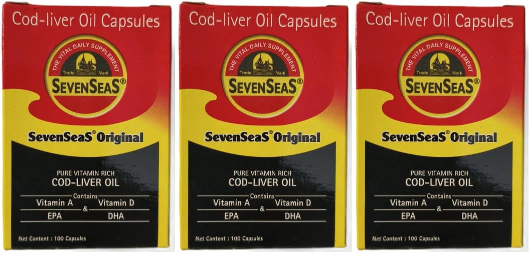 Cod Liver Oil, 300 Capsules U682