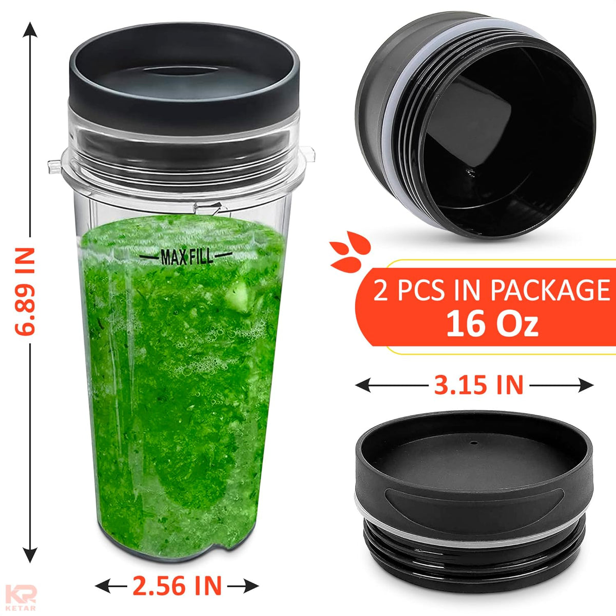 Single Serve Cup Lid for Ninja Blender C287788