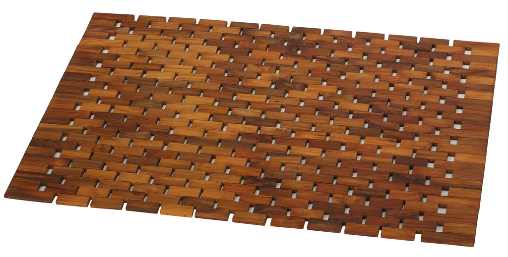 Teak Wood Shower Mat G113
