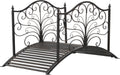 Black Bronze Metal Garden Bridge P1947